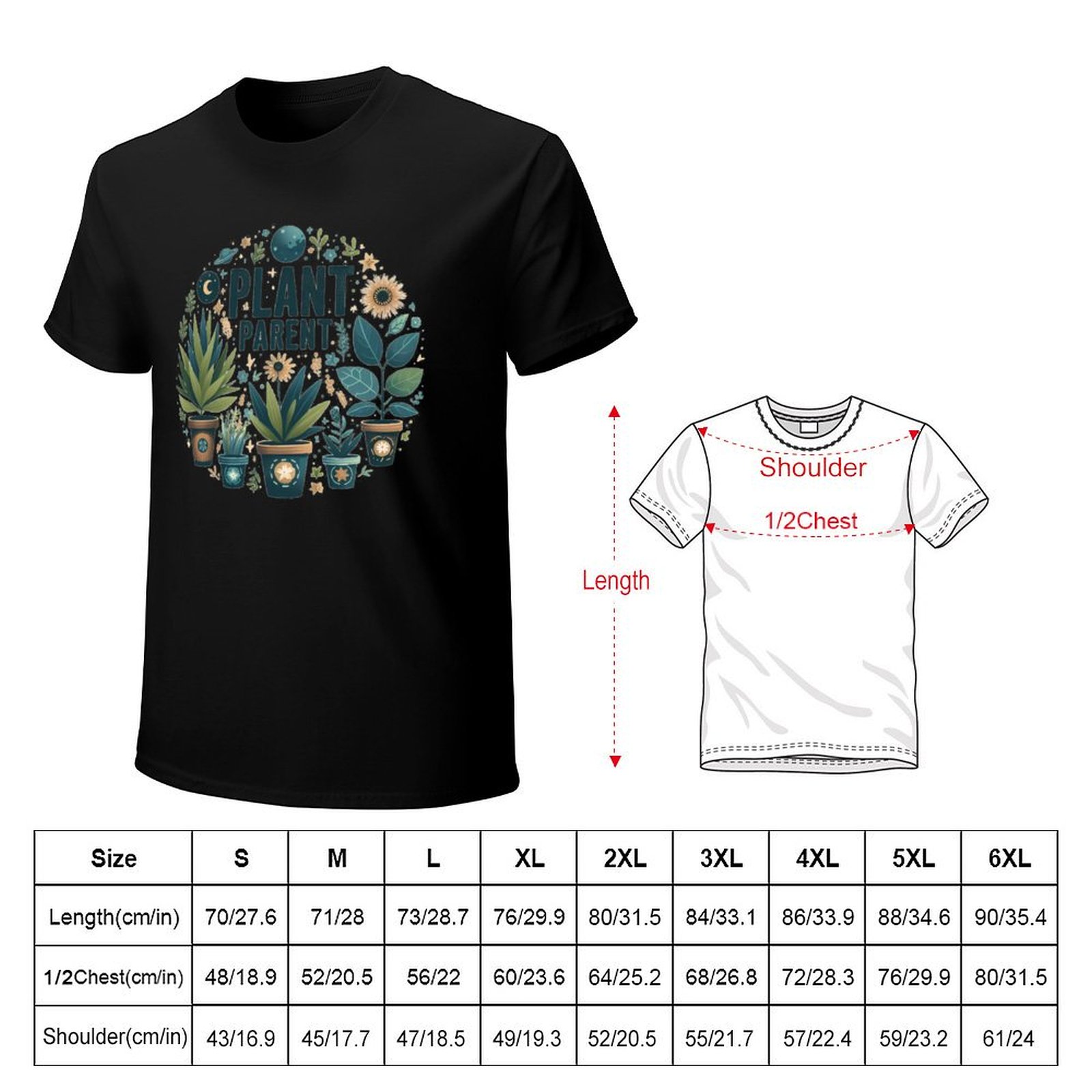 Plant parent T-Shirt Large Siz - Plant Parent Shirt 리뷰 및 가격